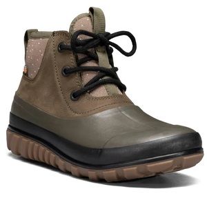 EUC Bogs Casual Waterproof Lace-Up Bootie